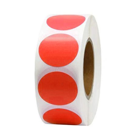 Color Sticker Decorative Sticker Label, Size: 2.5cm / 1 inch, F-09, F-10, F-11, F-12