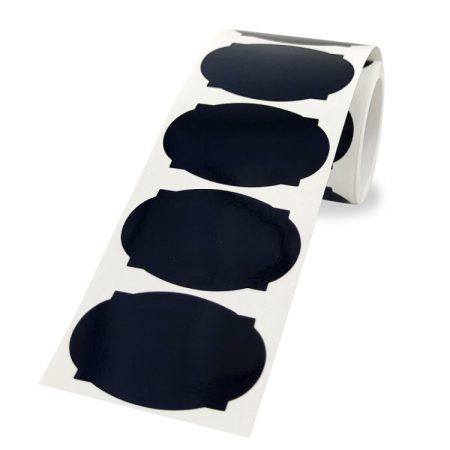 PVC Removable Waterproof Sticker Kitchen Decoration Blackboard Label, 35x55mm
