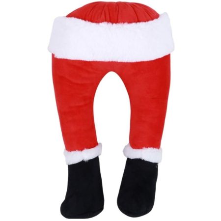 Christmas Tree Decoration Santa Claus Elf Legs Plush Door Decor Christmas Home Hanging Ornaments