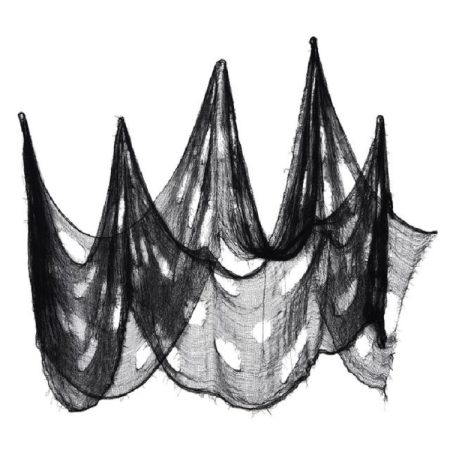 Halloween Horror Decorations Gauze Haunted House Scene Arrangement Props, Black Hole Cloth