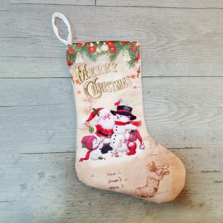 Christmas Stockings Pendant Christmas Decoration Gift Bag, Old Man Snowman, Snowman, Deer