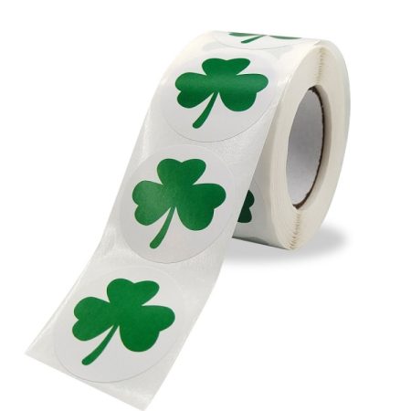 Clover Party Event Packaging Bag Decoration Sticker, Clover Sticker