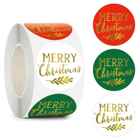 LG-210730-38-003 Christmas Decoration Sticker Gift Envelope Label, LG-210730-38-003