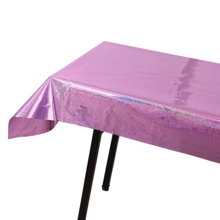 Birthday Party Foil Laser Tablecloth Wedding Decoration Supplies, Foil Laser  Pink, Foil Laser Red, Foil Laser Light Blue, Foil Laser Rose Gold, Foil Laser Gold, Foil Laser Dark Blu, Foil Laser Purple, Foil Laser Silver, Foil Laser Rose Red