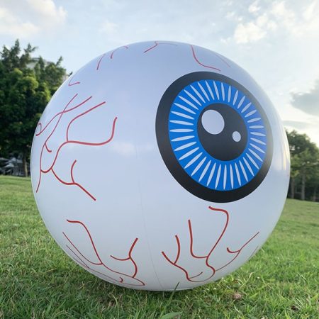 Halloween Bar Haunted House Shopping Mall Inflatable Decoration, 16 Inch Not Glowing Eyeball, 16 Inch Glowing Pumpkin, 16 Inch Glowing Eyeball, 55cm Glowing Skull, 72CM glowing Ghost