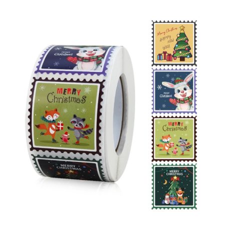 Christmas Sticker Decorative Gift Card Packaging Seal Sticker, K-211-R1