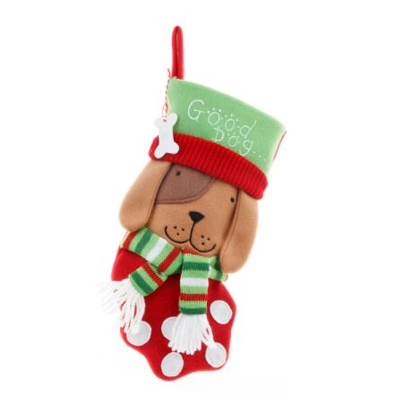 Christmas Decoration Hanging Gift Bag Pet Candy Bag, Model A Small Dog Sock, Model B Small Cat Sock, Model C Large Dog Socks, Model D Large Cat Sock