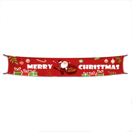 Christmas Ornaments Letters Banner Festive Party Scene Arrangement Props,Size:300 x 50cm, 001, 002, 006, 021