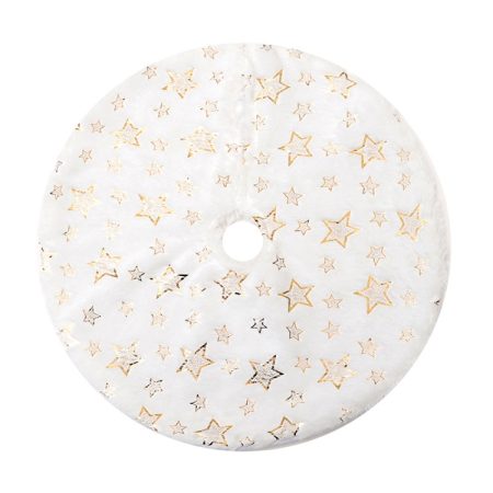 40cm Christmas Tree Skirt Mat Christmas Tree Bottom Foot Carpet Party Decoration