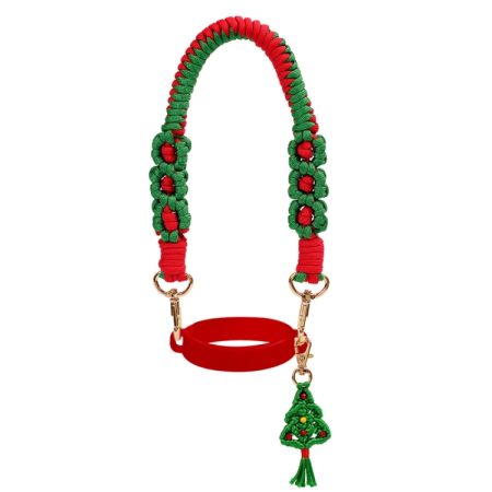 For Stanley Water Cup Christmas Hand-held Rope Knitted Strap