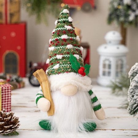 Knitted Lighted Glowing Doll Christmas Decoration Items